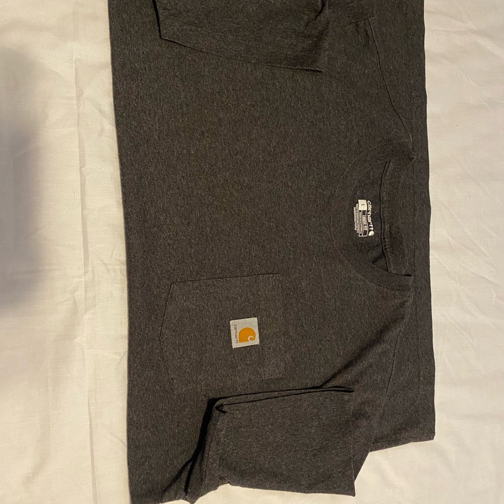 Carhartt Men's Gray T-Shirt SIZE L - Picture 9 of 9